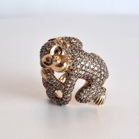        Roségold, Ringe, Catherine Sauvage Ring 4500-01