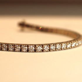         Gelbgold, Armschmuck, Catherine Sauvage Tennisarmband 004-5301