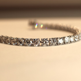         Weißgold, Armschmuck, Catherine Sauvage Tennisarmband 4427-01