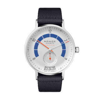 Damen- und Herrenuhr, NOMOS Glashütte Autobahn neomatik 41 Datum sportgrau, Ref: 1303
