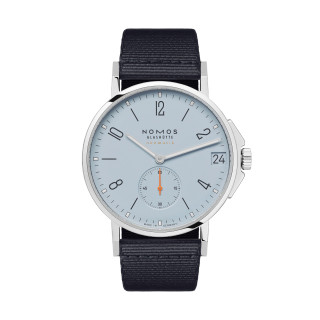 Damen- und Herrenuhr, NOMOS Glashütte Ahoi neomatik 38 Datum sky, Ref: 516
