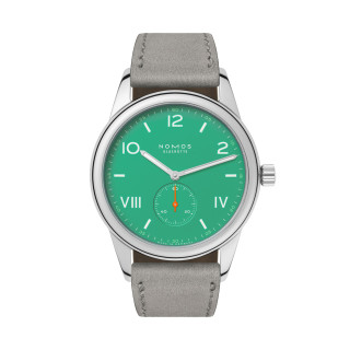 Damen- und Herrenuhr, NOMOS Glashütte Club Campus 38 electric green, Ref: 726