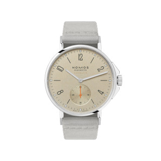 Damen- und Herrenuhr, NOMOS Glashütte Ahoi Neomatik Sand, Ref: 569