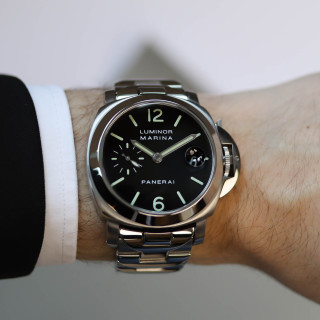 Damen- und Herrenuhr, Panerai Luminor Marina, Ref: PAM0050