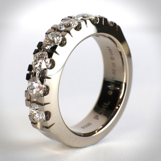 Weißgold, Ringe, Jochen Pohl Ring, Ref: # 500