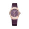 Leder, Rotgold, Violett