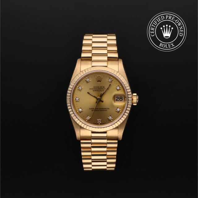 Rolex Oyster Perpetual  Datejust 31 Herrenuhr (68278)