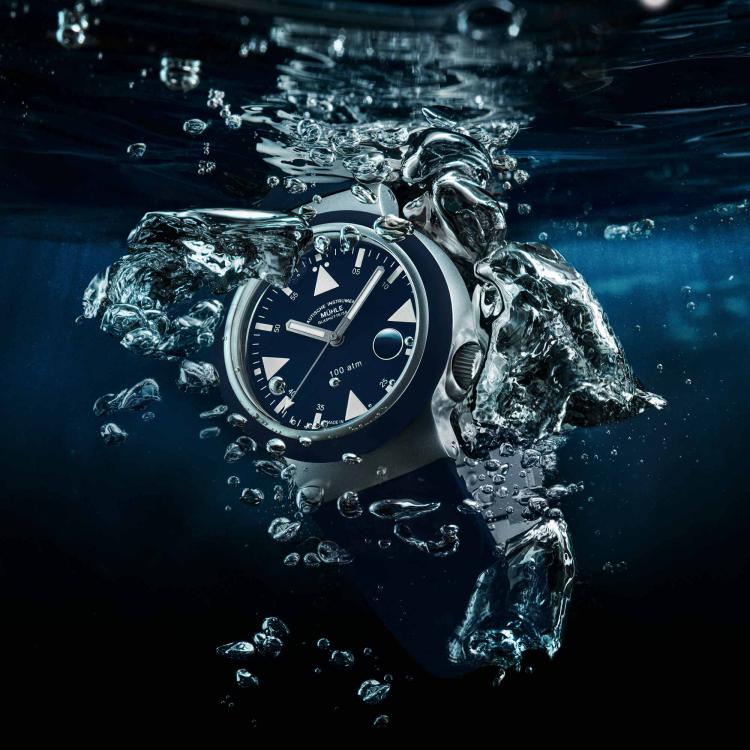 Mühle Glashütte S.A.R. Rescue-Timer Nautikblau - Bild 2 