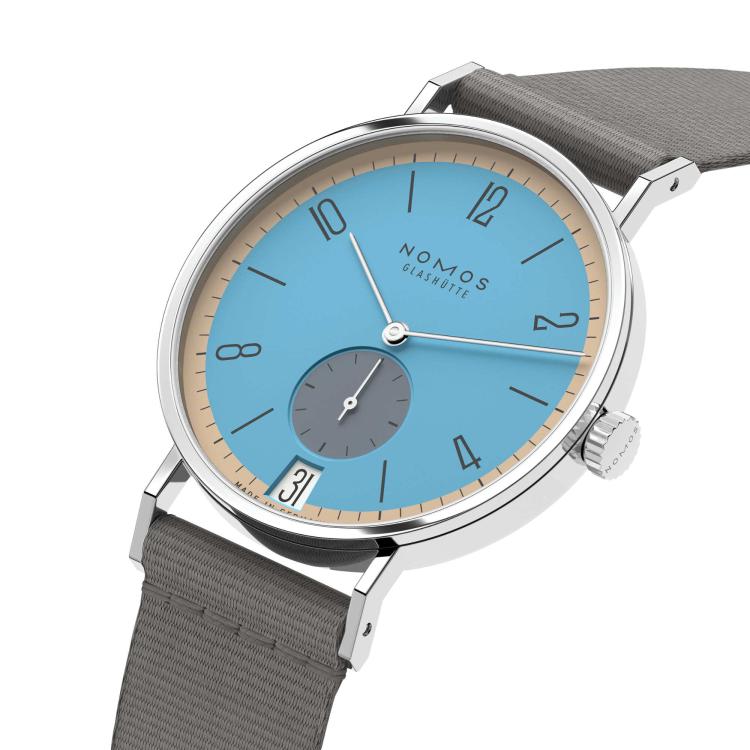 NOMOS Glashütte Tangente 38 Datum Delfin  - Bild 6 