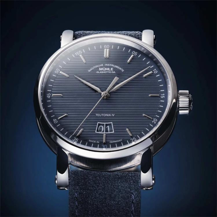 Mühle Glashütte Teutonia IV Grossdatum Edition 1994 - Bild 5 