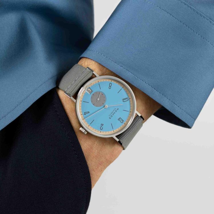 NOMOS Glashütte Tangente 38 Datum Delfin  - Bild 7 