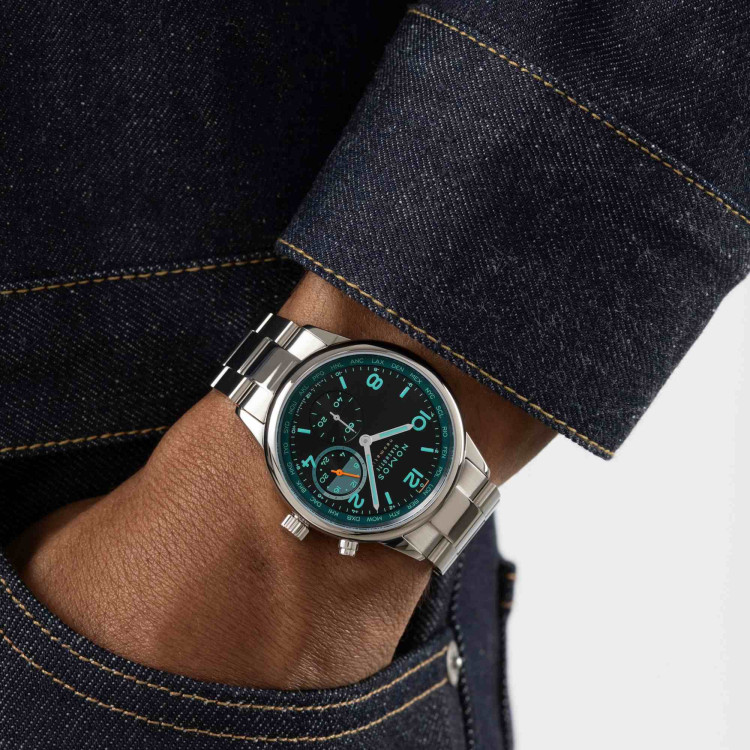 NOMOS Glashütte Club Sport Neomatik Weltzeit Trace - Bild 7 