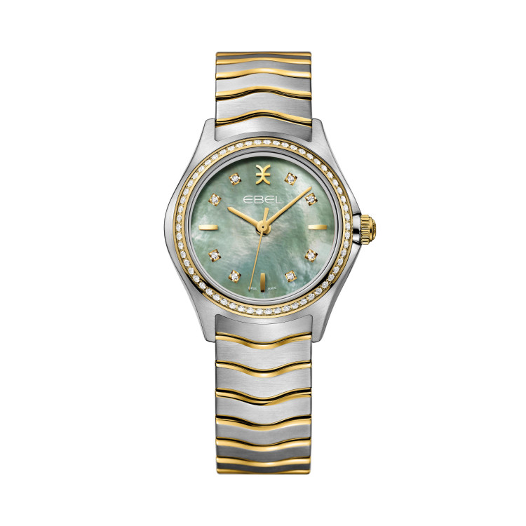 Quarzwerk, Damenuhr,  EBEL Wave 
