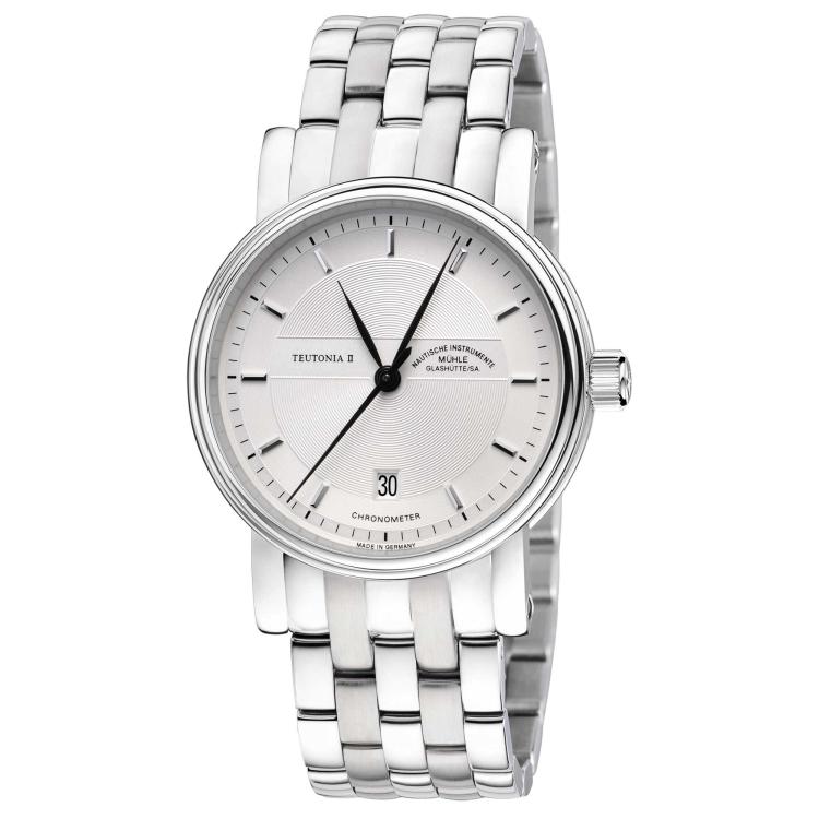 Unisex, Automatik,  Mühle Glashütte Teutonia II Chronometer 