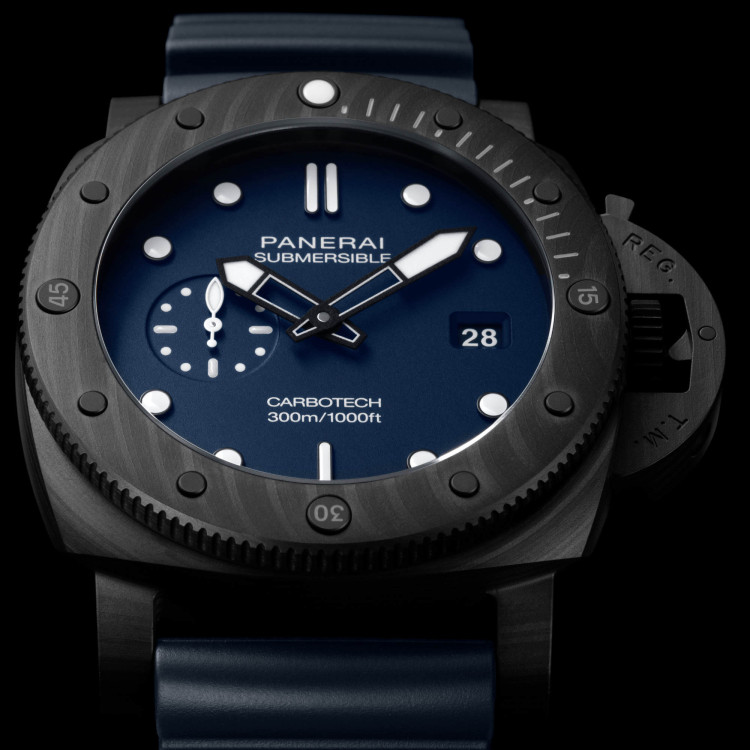 Panerai Submersible QuarantaQuattro Carbotech™ Blu Abisso - Bild 5 