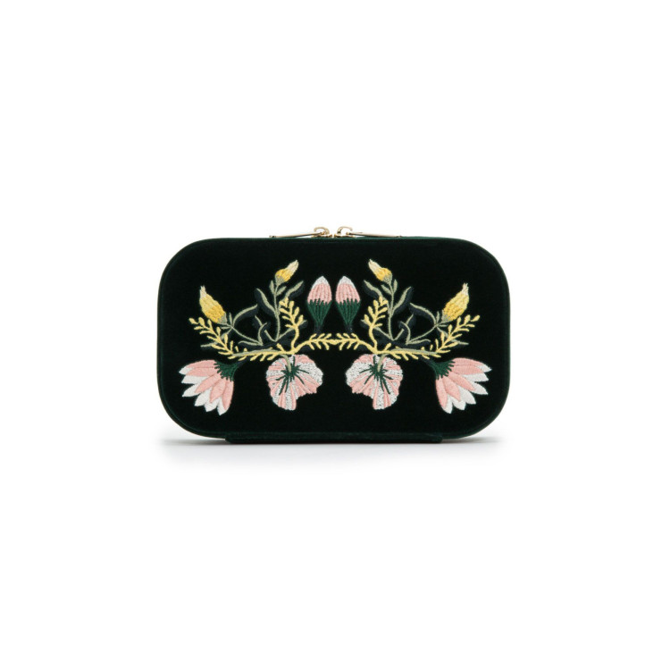  WOLF Zoe Travel Zip Case Green 