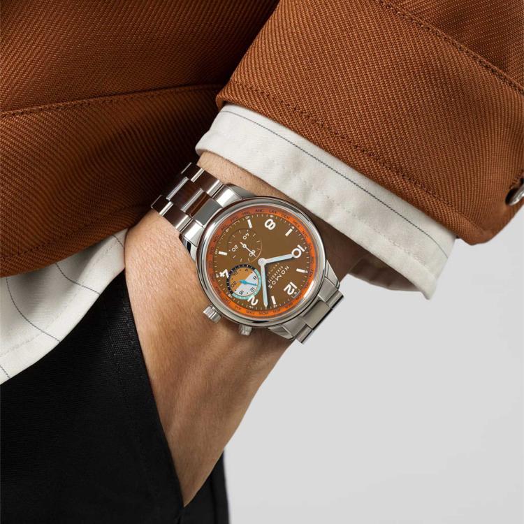 NOMOS Glashütte Club Sport Neomatik Weltzeit Canyon - Bild 5 