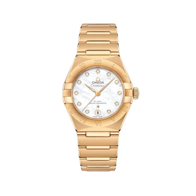 Damenuhr, Automatik,  Omega Constellation 