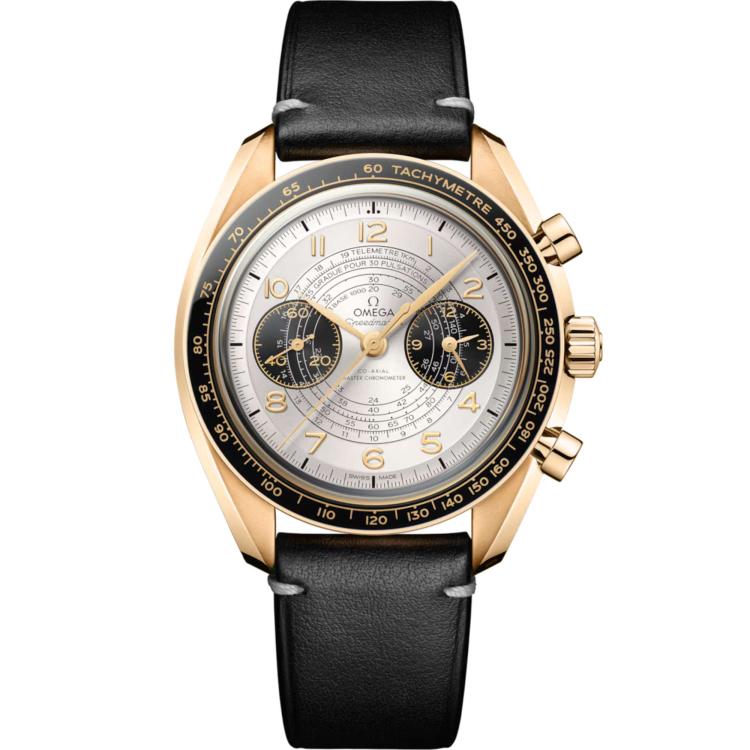 Herrenuhr, Handaufzug,  Omega Speedmaster Chronoscope  