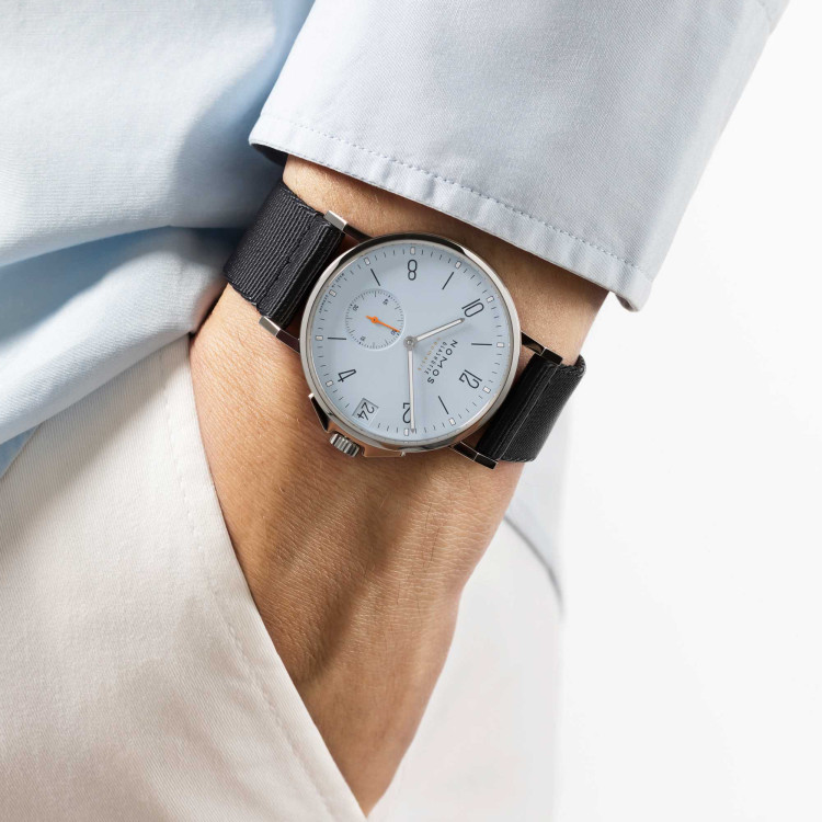 NOMOS Glashütte Ahoi neomatik 38 Datum sky - Bild 6 