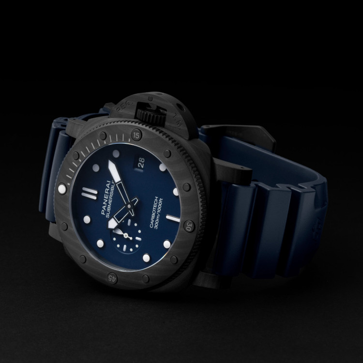 Panerai Submersible QuarantaQuattro Carbotech™ Blu Abisso - Bild 4 