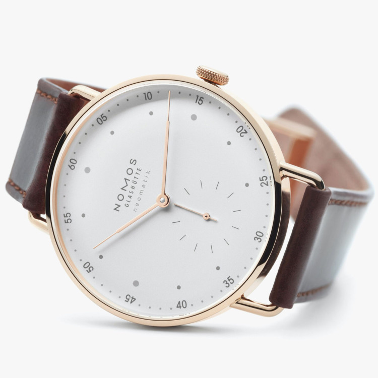 NOMOS Glashütte Metro Roségold neomatik 39 - Bild 3 