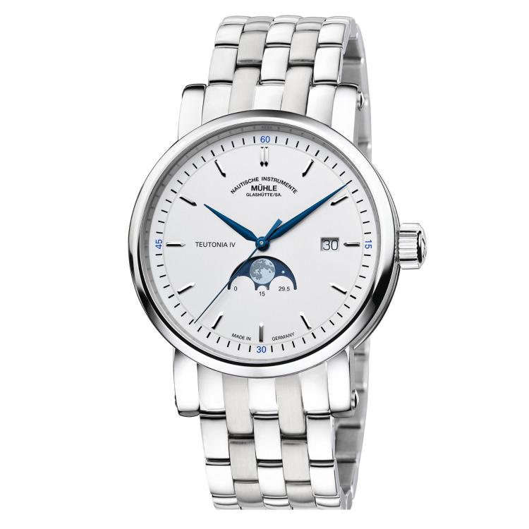 Unisex, Automatik,  Mühle Glashütte Teutonia IV Mondphase 