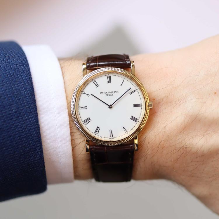 Herrenuhr, Handaufzug,  Blome Preowned-Uhren Calatrava 