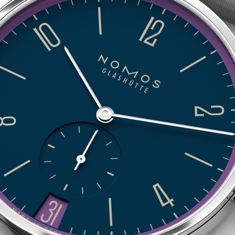 NOMOS Glashütte Tangente 38 Datum Nachtgesang  - Bild 4 