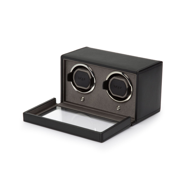 WOLF Cub Double Watch Winder with Cover - Bild 4 