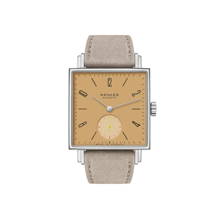 Handaufzug, Damenuhr,  NOMOS Glashütte Tetra Ochra 