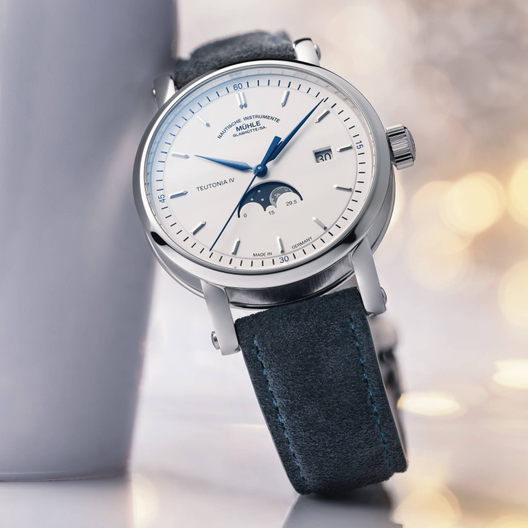 Mühle Glashütte Teutonia IV Mondphase - Bild 4 