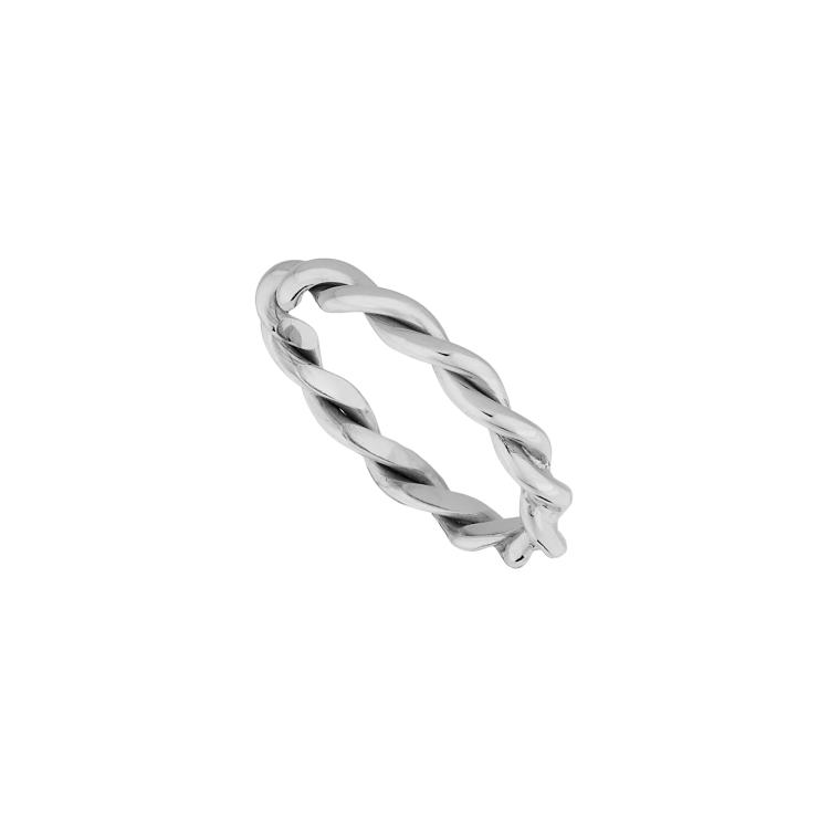 Ringe, Weißgold,  Grimaldo Corda Classic Ring 