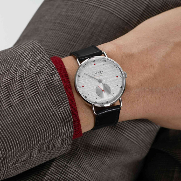 NOMOS Glashütte Metro neomatik 39 silvercut - Bild 5 