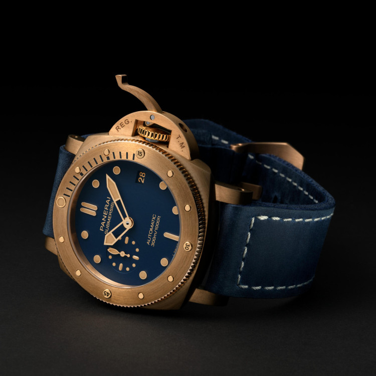 Panerai Submersible Bronzo Blu Abisso - Bild 6 