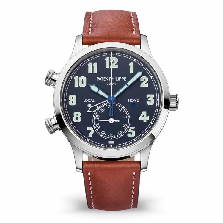 Unisex, Automatik,  Patek Philippe Calatrava Pilot Travel Time 