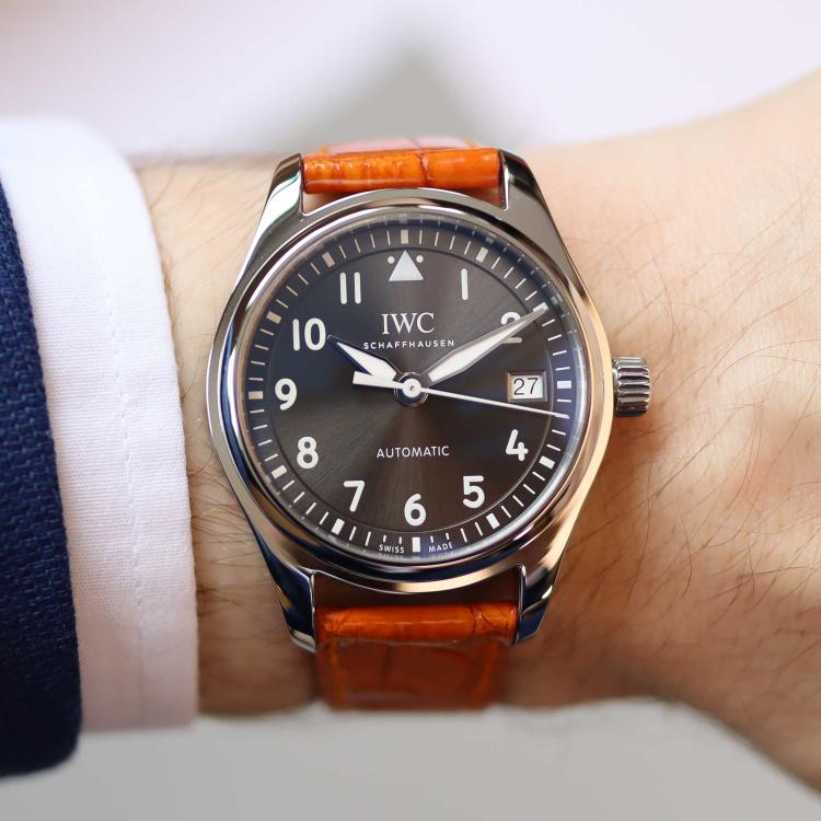 Damenuhr, Automatik,  Blome Preowned-Uhren IWC Pilots Watch 36 