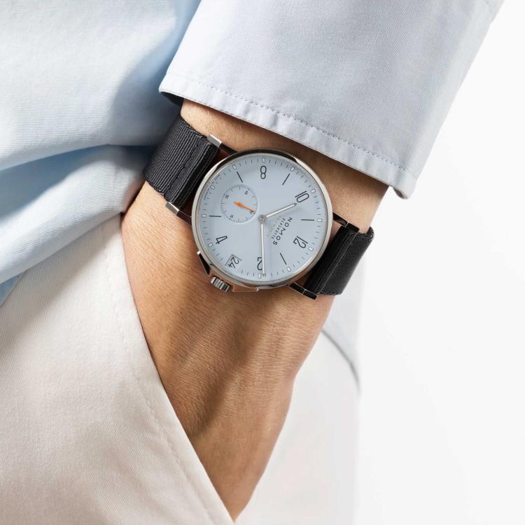 NOMOS Glashütte Ahoi neomatik 38 Datum sky - Bild 5 