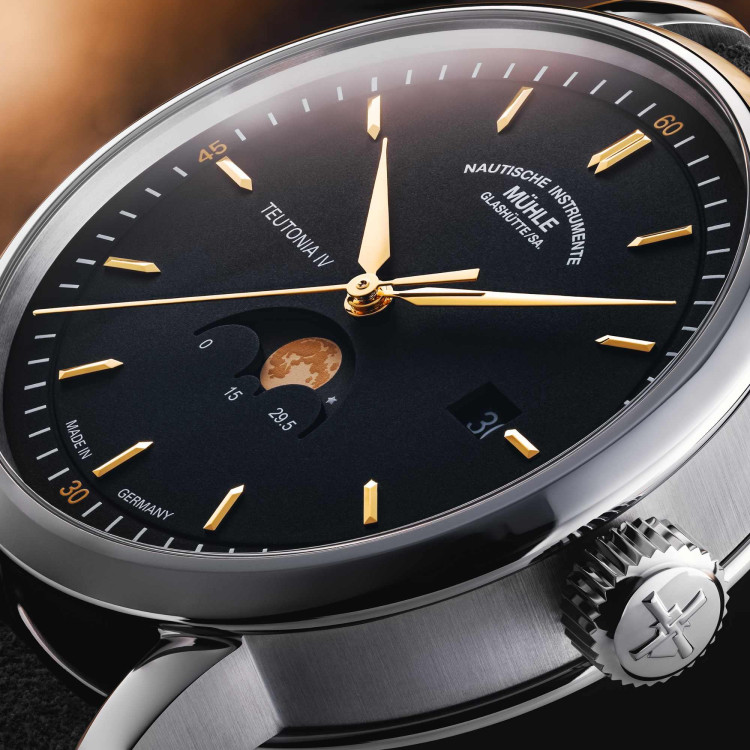 Mühle Glashütte Teutonia IV Mondphase - Bild 2 