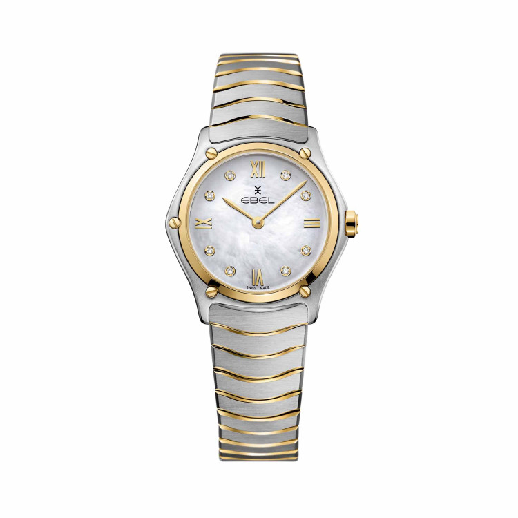 Quarzwerk, Damenuhr,  EBEL Sport Classic Lady 