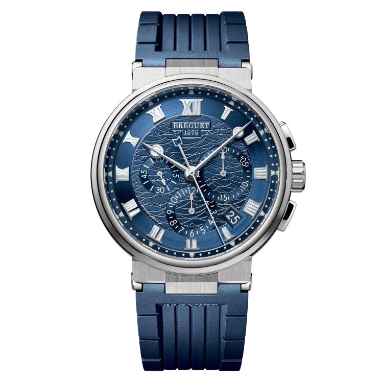 Automatik, Damenuhr- und Herrenuhruhr,  Breguet Marine Chronographe 5527 