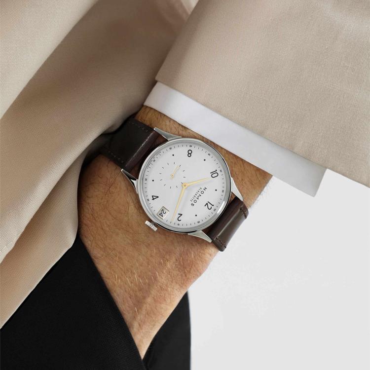 NOMOS Glashütte Minimatik 39 Datum Gold - Bild 6 