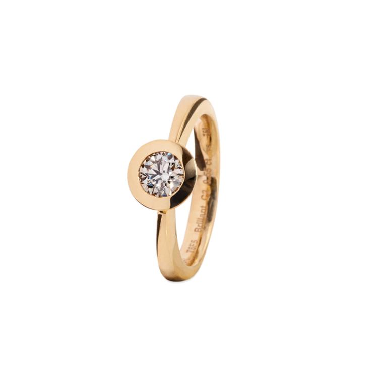 Ringe, Rotgold,  Jochen Pohl Jochen Pohl Brillant Ring 