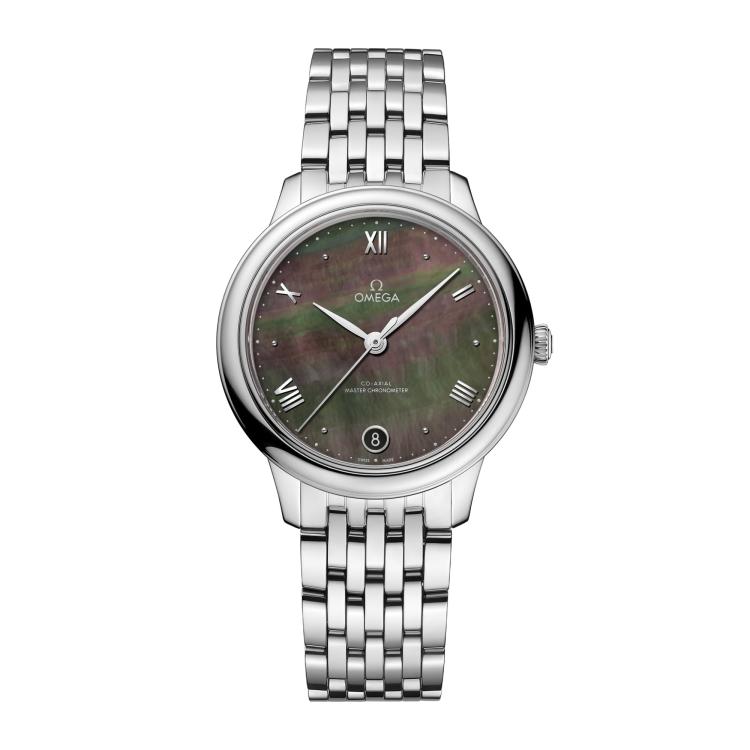 Damenuhr, Automatik,  Omega De Ville Prestige 