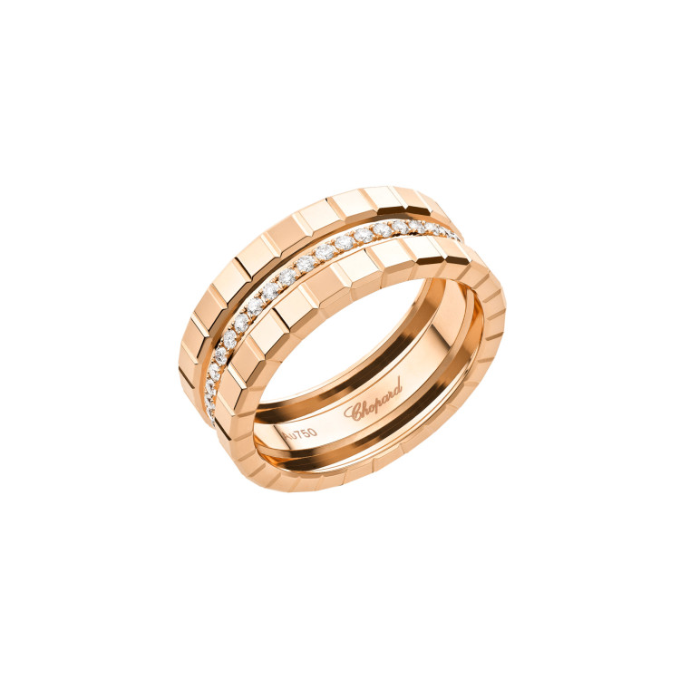 Roségold, Ringe,  Chopard Ice Cube Ring 