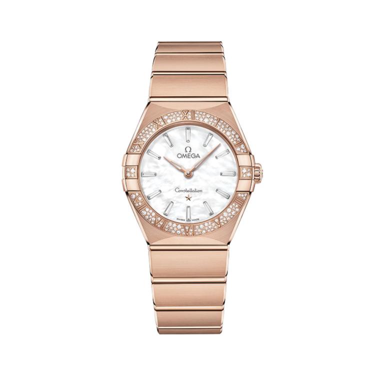 Damenuhr, Quarzwerk,  Omega Constellation 