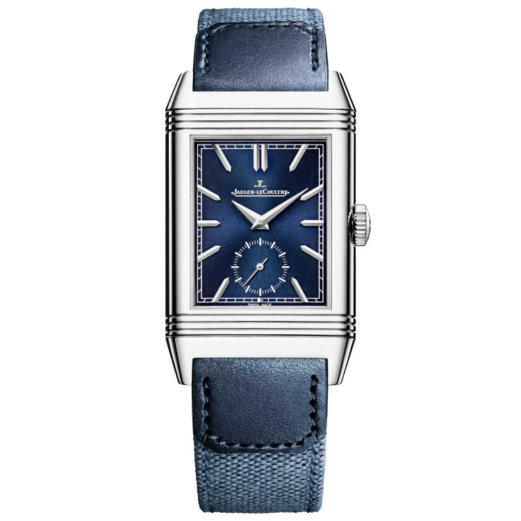 Handaufzug, Herrenuhr,  Jaeger-LeCoultre Reverso Tribute Duoface Small Seconds 