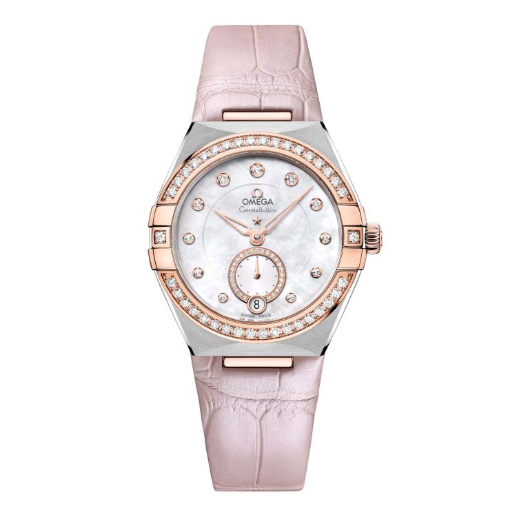 Damenuhr, Automatik,  Omega Constellation 