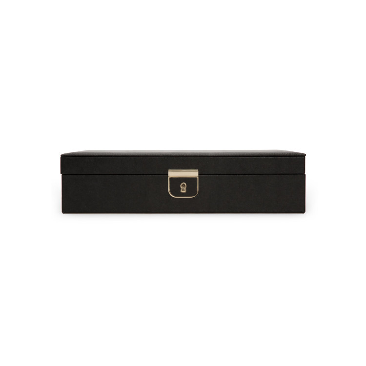  WOLF Palermo Medium Jewellery Box Black  