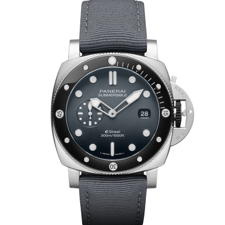 Automatik, Herrenuhr,  Panerai  Submersible QuarantaQuattro Grigio Roccia 